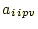 $ a_{i\,ipv}$