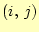 $ (i, j)$