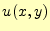 $ u(x,y)$