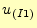 $ u_{(I1)}$